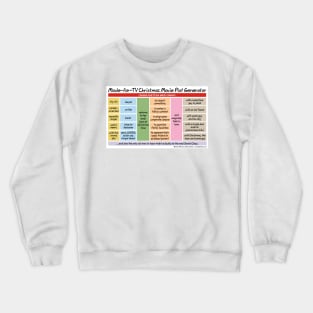 Made-for-TV Christmas Movie Plot Generator Crewneck Sweatshirt